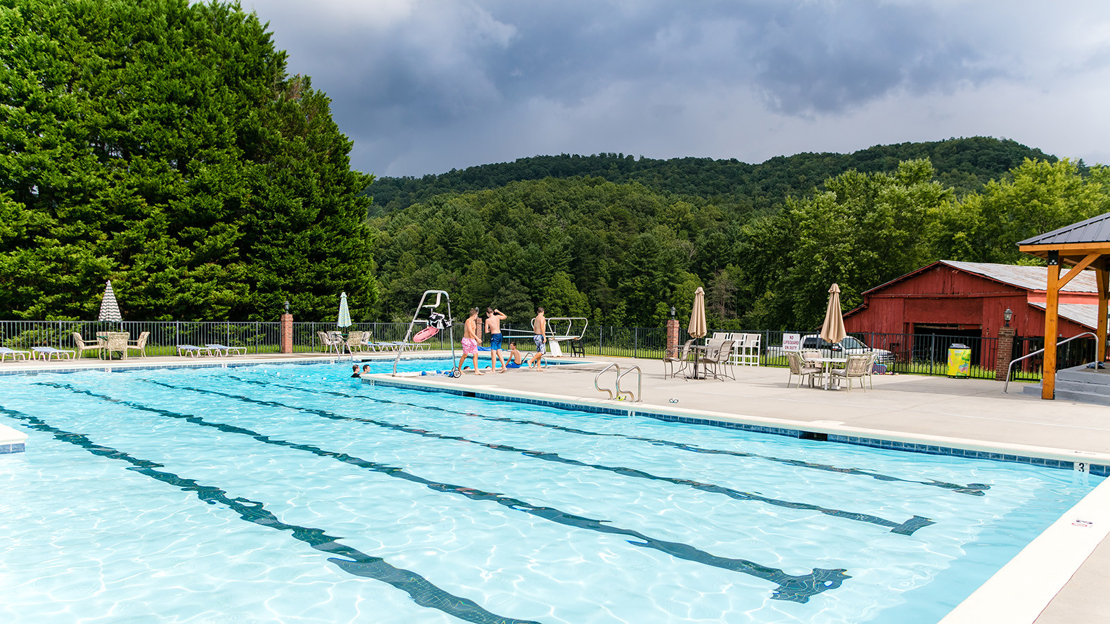 Swimming Cedar Rock Country Club
